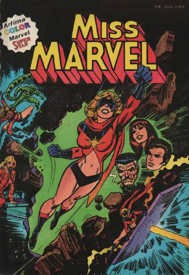 Une Couverture de la Série Miss Marvel